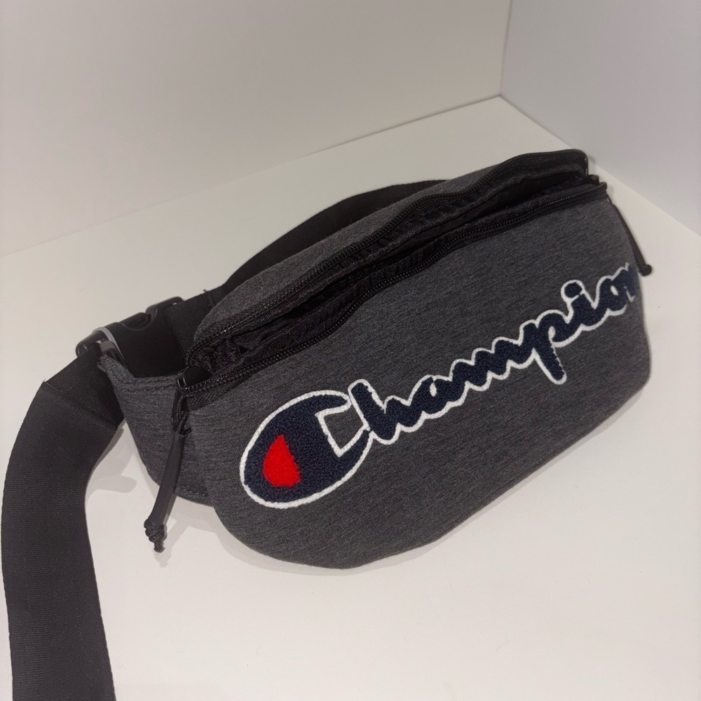 Champion Charcoal Belt Bag with Logo